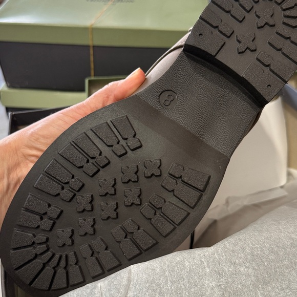 Men's Jeffrey Combat Boots Brown - Goodfellow & Co Size 8 - Picture 4 of 5